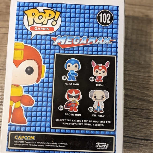 Funko POP! Mega Man-Fire Storm - Picture 3 of 4